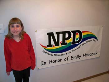 Emily Hrbacek and NNPDF Banner