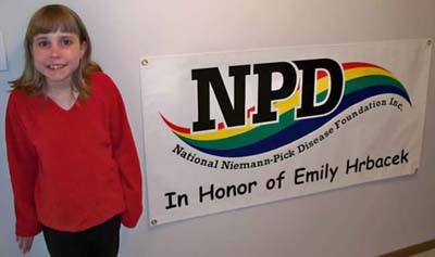 Emily Hrbacek and NNPDF Banner