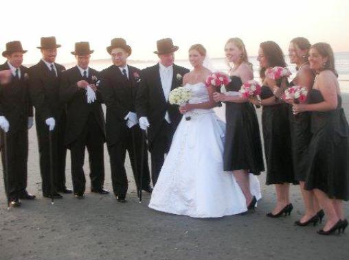 Becky Roberts and Mark Jurgela Wedding Party