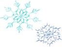 snowflakes graphic