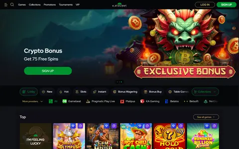 Lobby screenshot KatsuBet