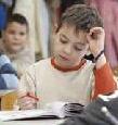 Child in classroom